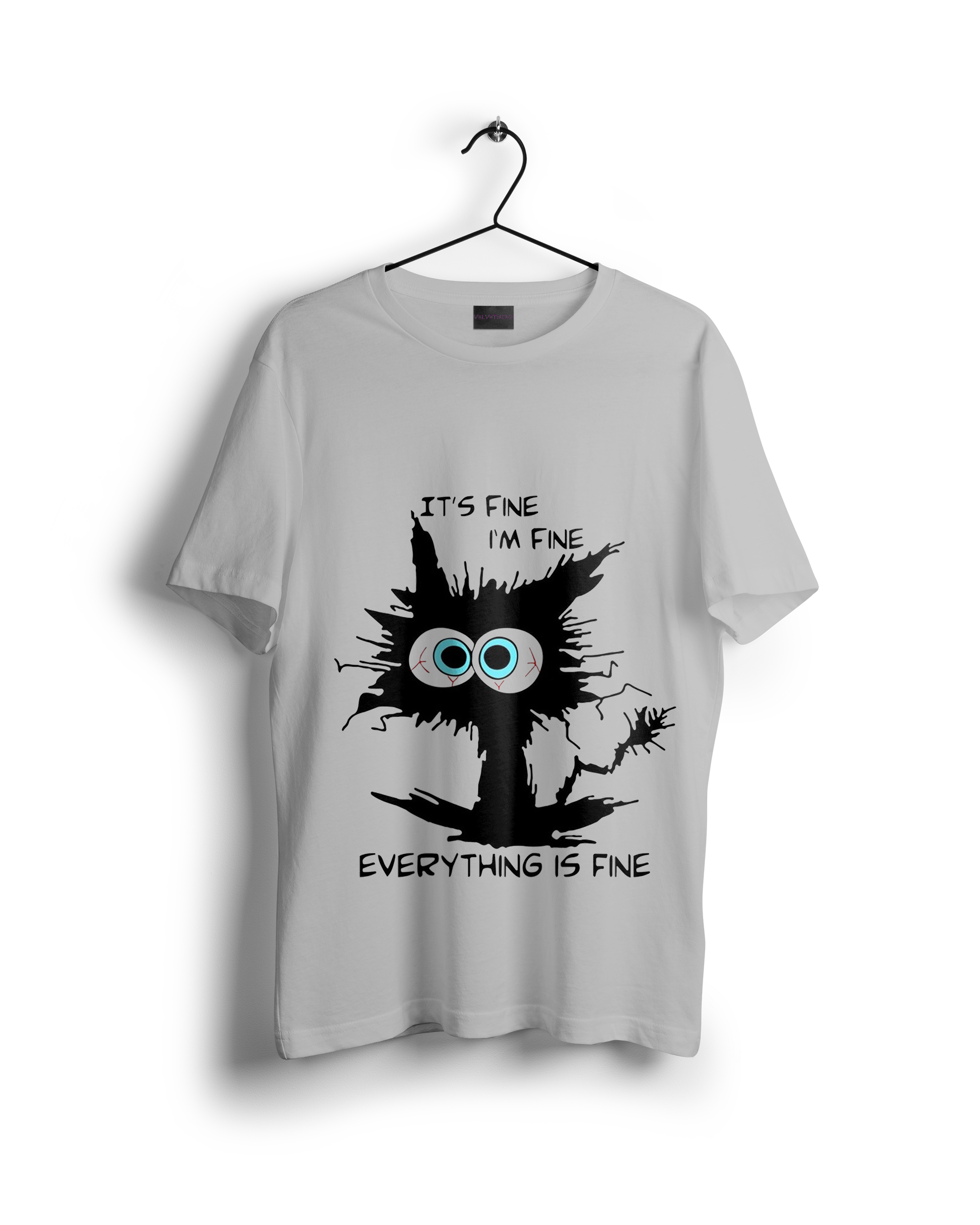 Cat Everything Is Fine T-Shirt