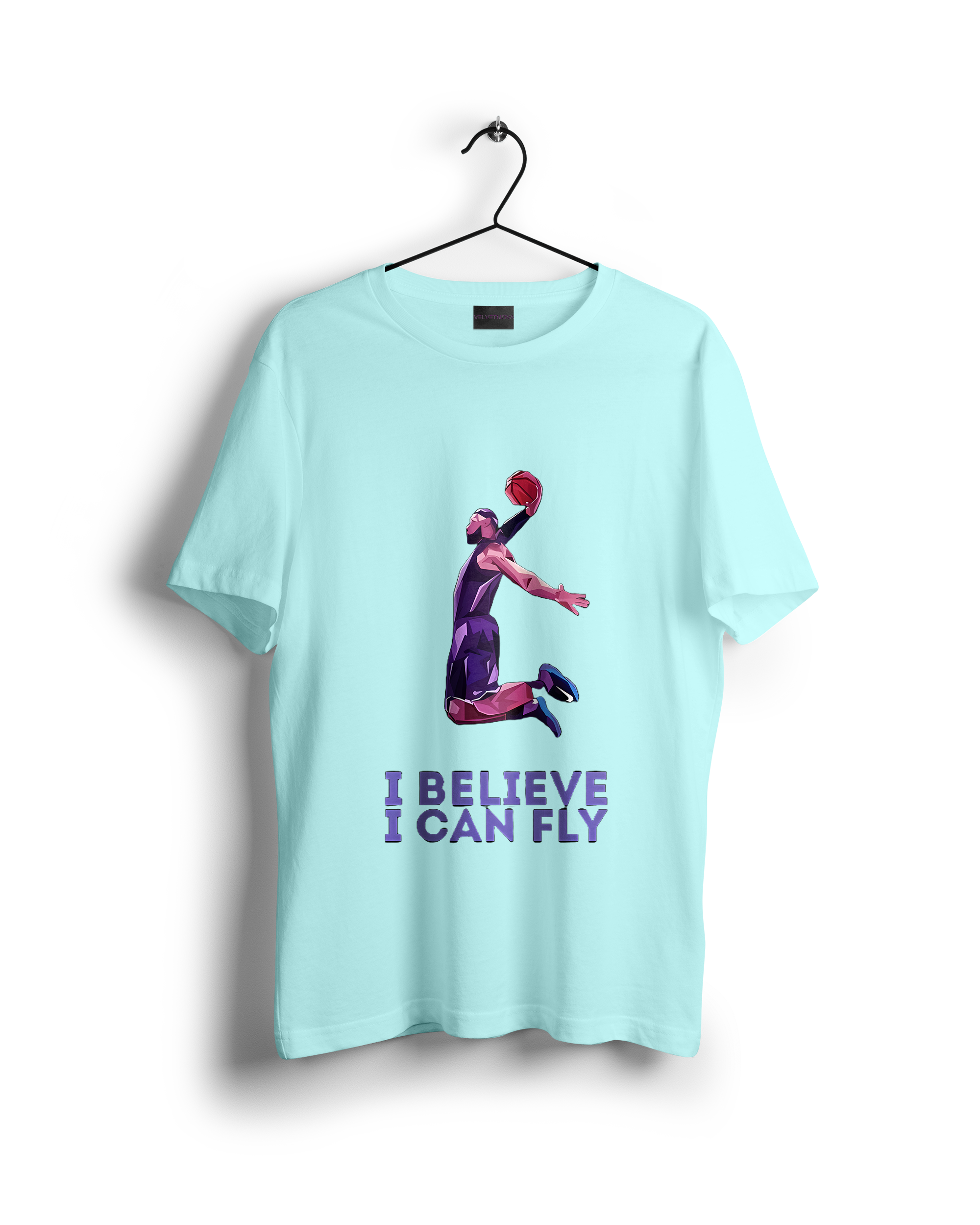I Believe I Can Fly Basketball T-Shirt