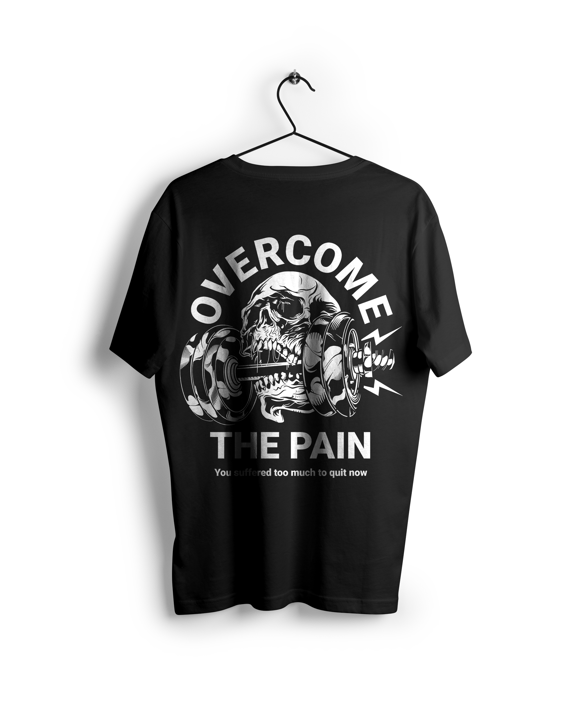 Overcome the Pain : Gym T-Shirt