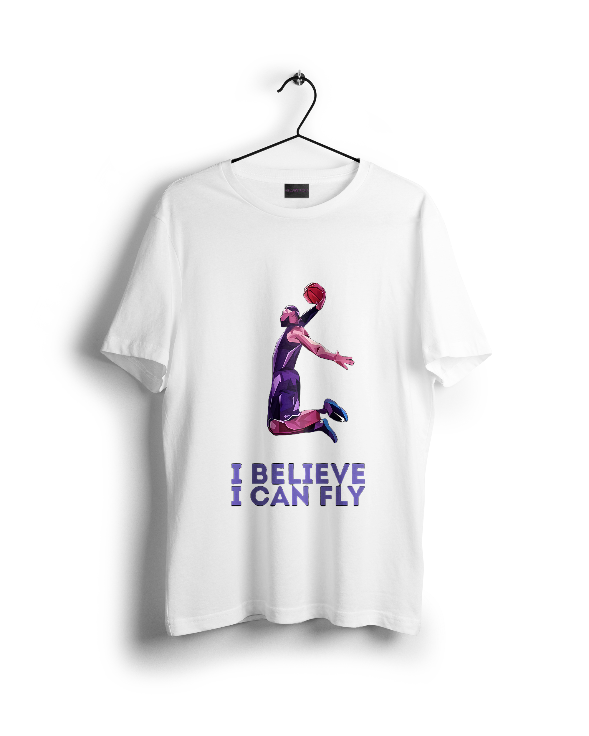 I Believe I Can Fly Basketball T-Shirt