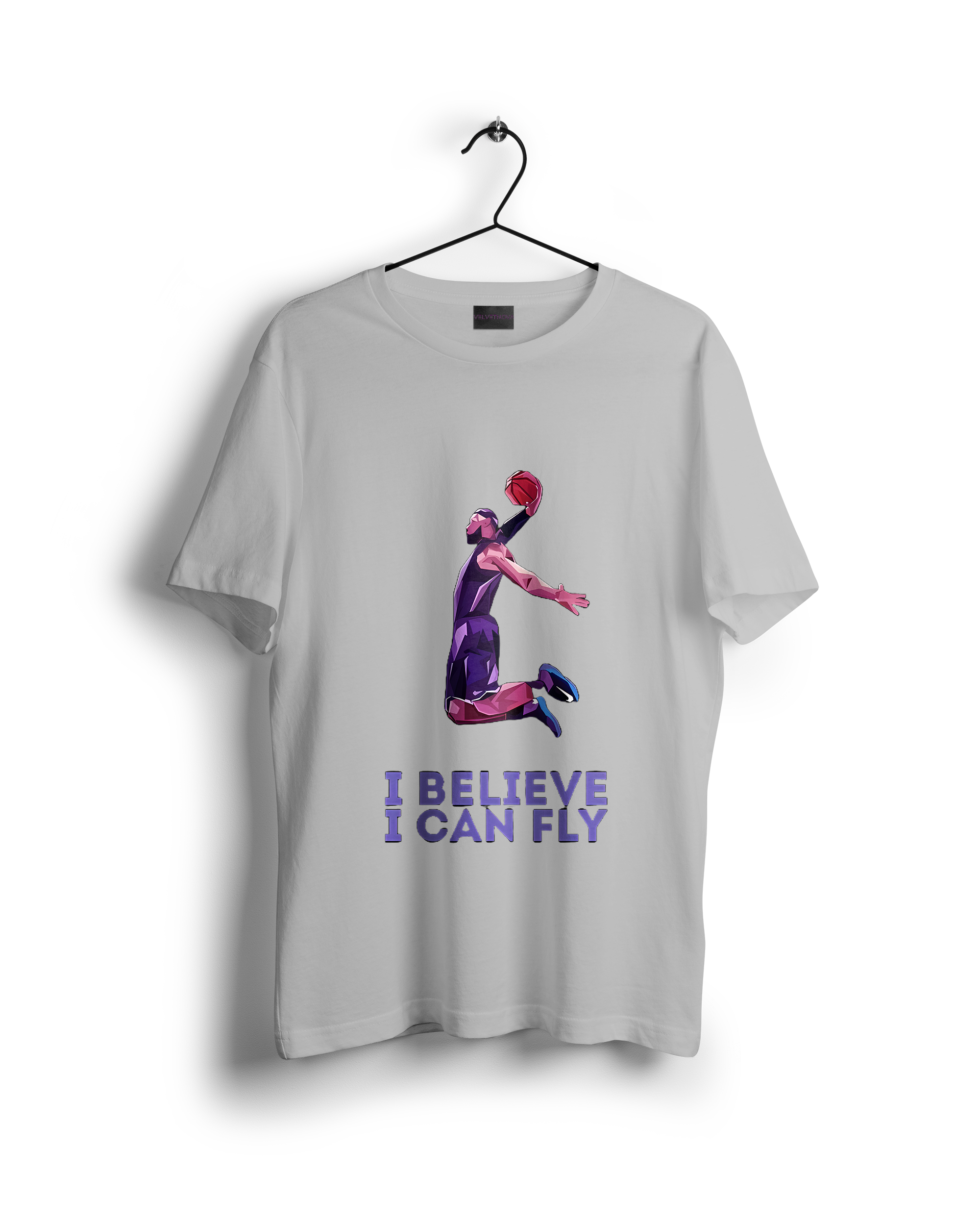I Believe I Can Fly Basketball T-Shirt