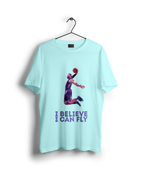 I Believe I Can Fly Basketball T-Shirt