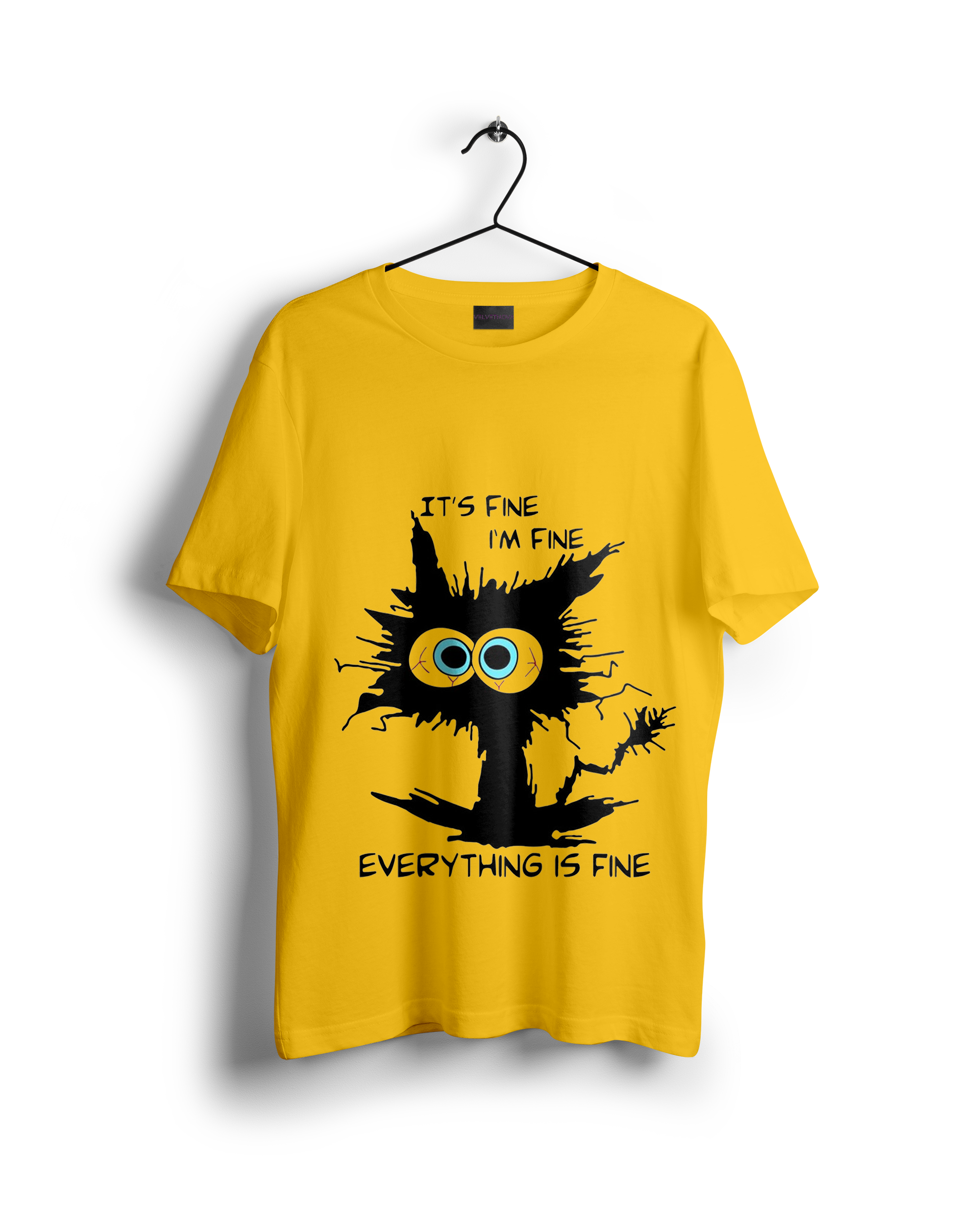 Cat Everything Is Fine T-Shirt